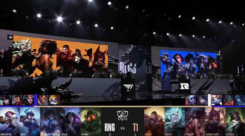 FLY绝杀RNG，Oner操刀奇招英雄翻盘鏖战多局全球总决赛，让粉丝疯狂欢呼
